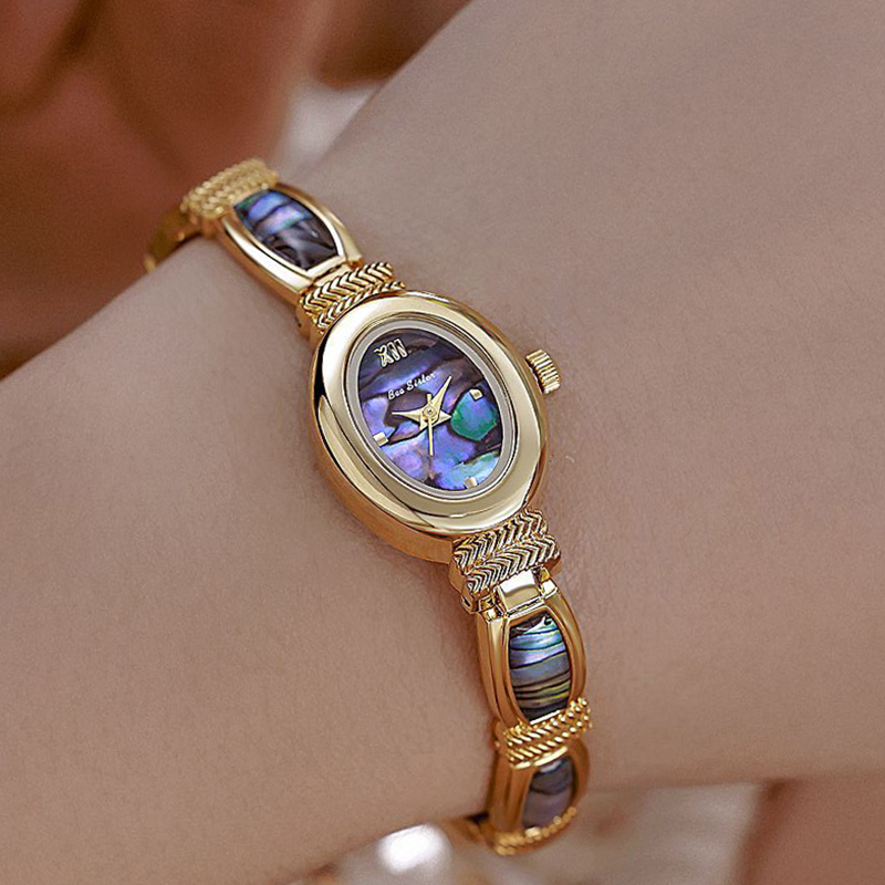 Jewelry Watches Gold - Ovale wijzerplaat damesarmbandhorloges Topmerk luxe damespolshorloges