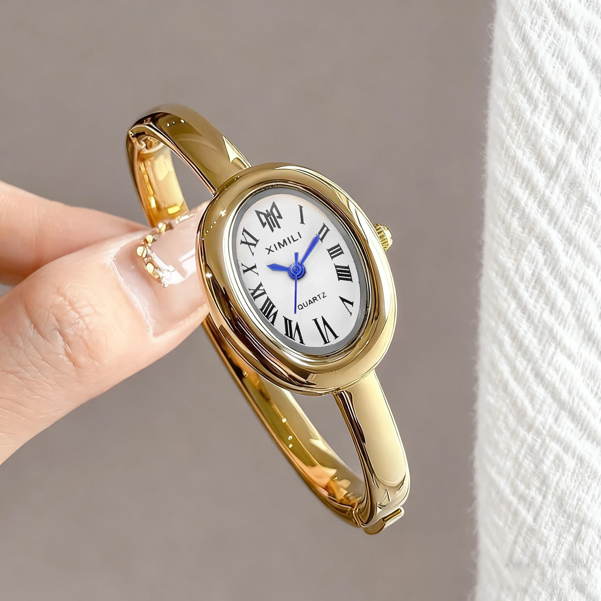 Jewelry Watches Gold - 2026XIMILI Vintage ovale armbandhorloge voor dames,