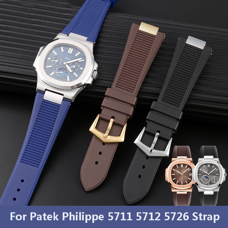 Patek Philippe Watch Nautilus - Voor PP Patek Philippe Siliconen Riem