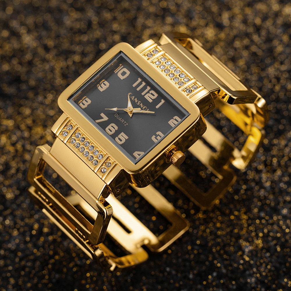 Cansnow Rechthoek Damespolshor - Jewelry Watches Gold recensie en prijs
