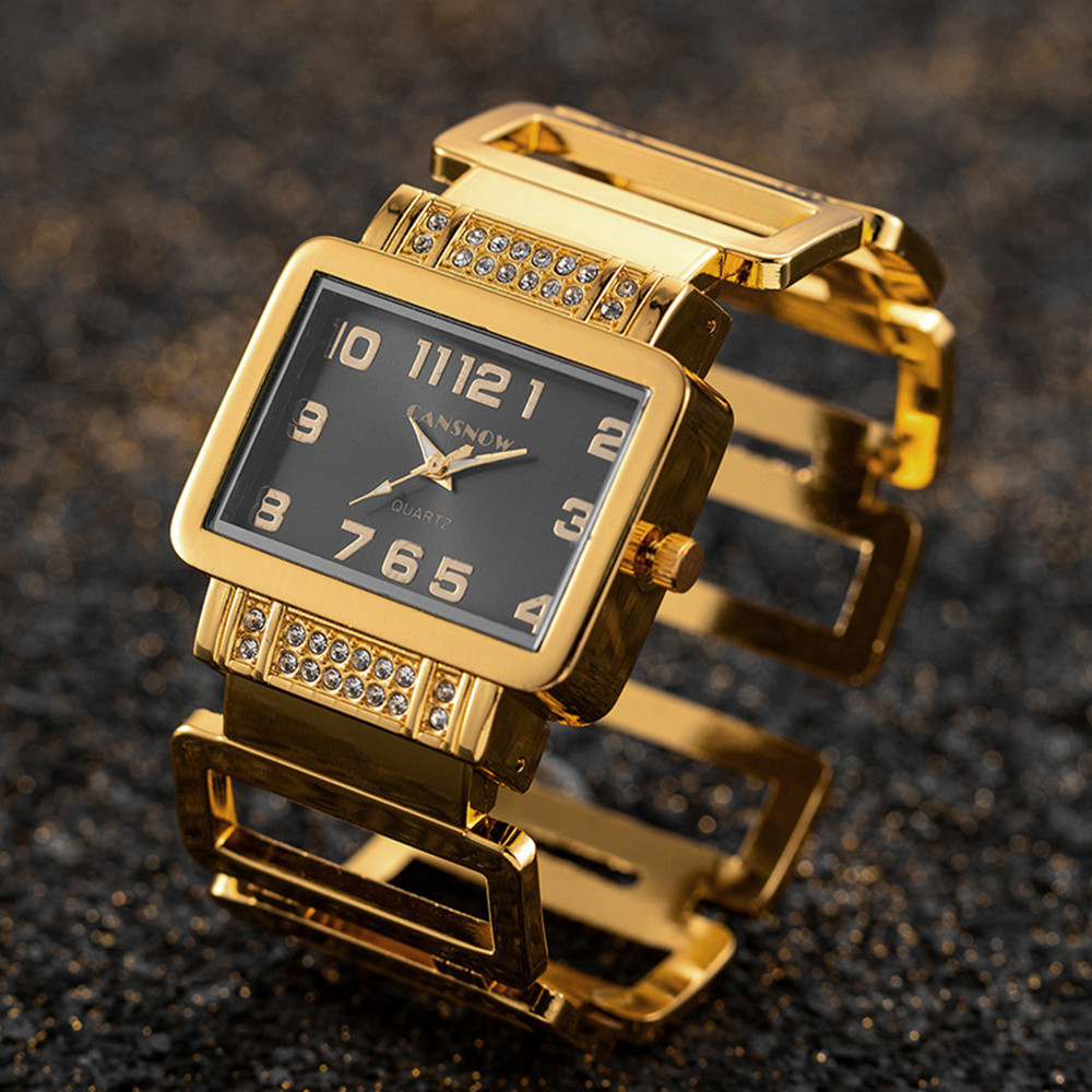 Cansnow Rechthoek Damespolshor - Jewelry Watches Gold recensie en prijs