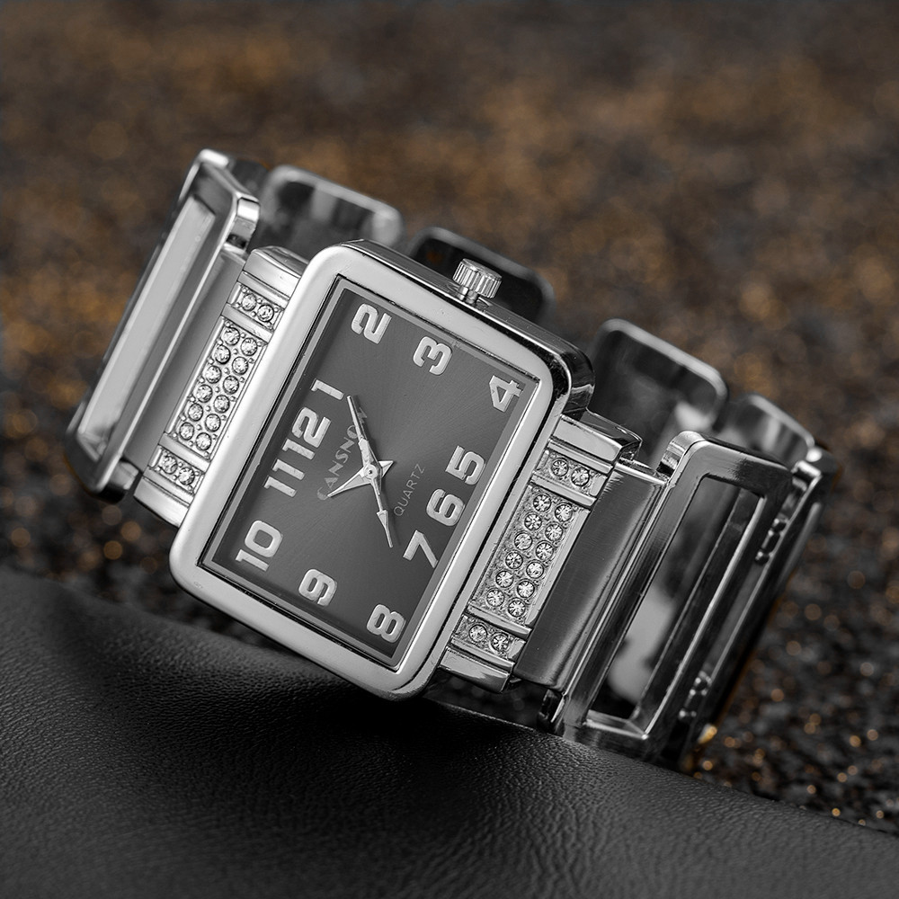 Cansnow Rechthoek Damespolshor - Jewelry Watches Gold recensie en prijs