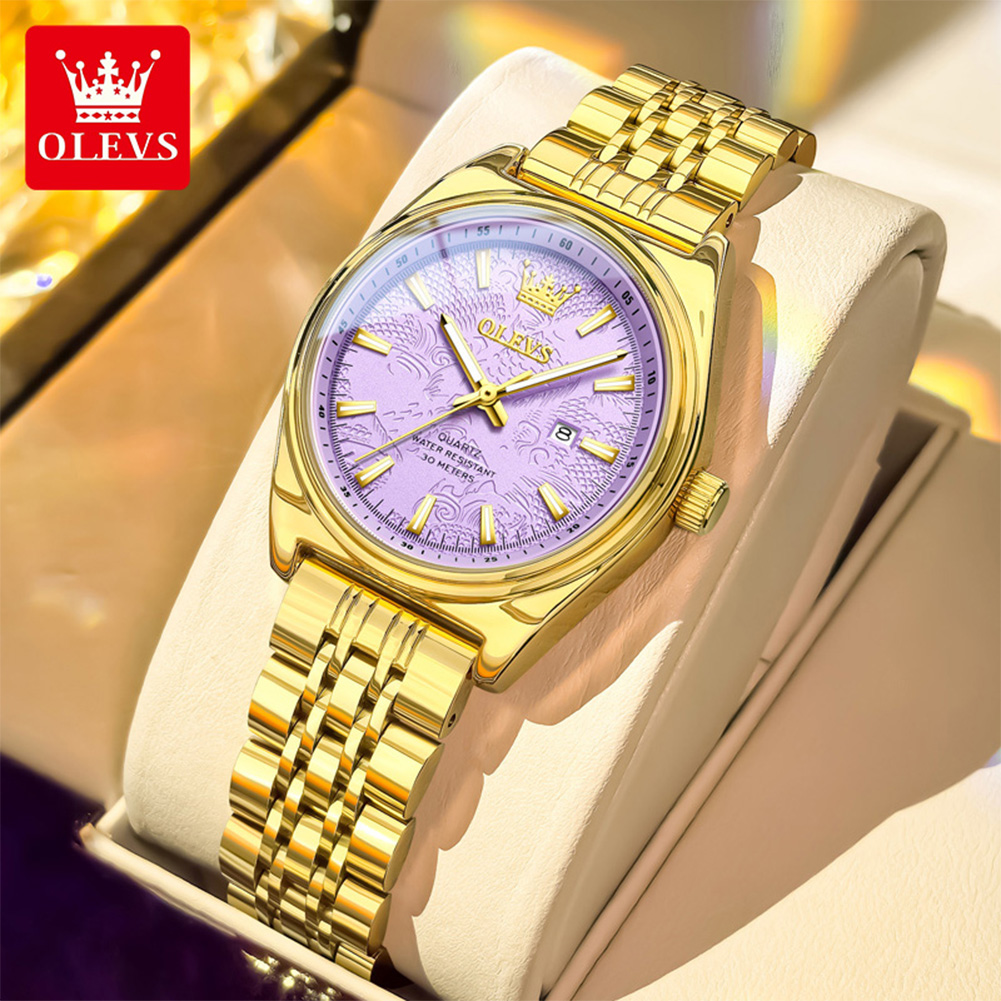 OLEVS Merk Luxe Gouden Horloge - Jewelry Watches Gold recensie en prijs