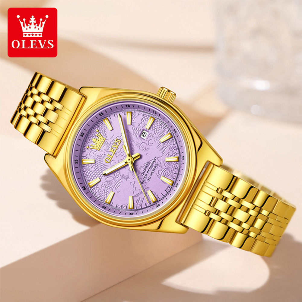 OLEVS Merk Luxe Gouden Horloge - Jewelry Watches Gold recensie en prijs