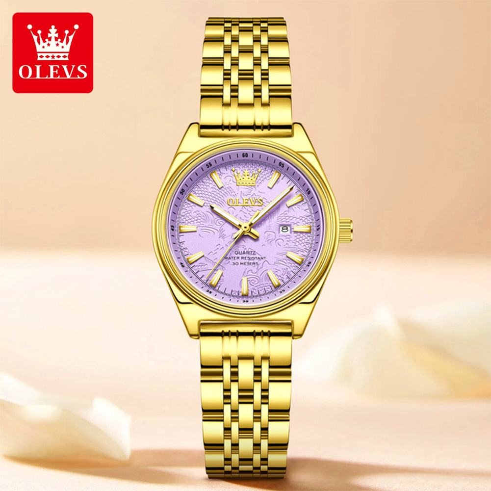 OLEVS Merk Luxe Gouden Horloge - Jewelry Watches Gold recensie en prijs
