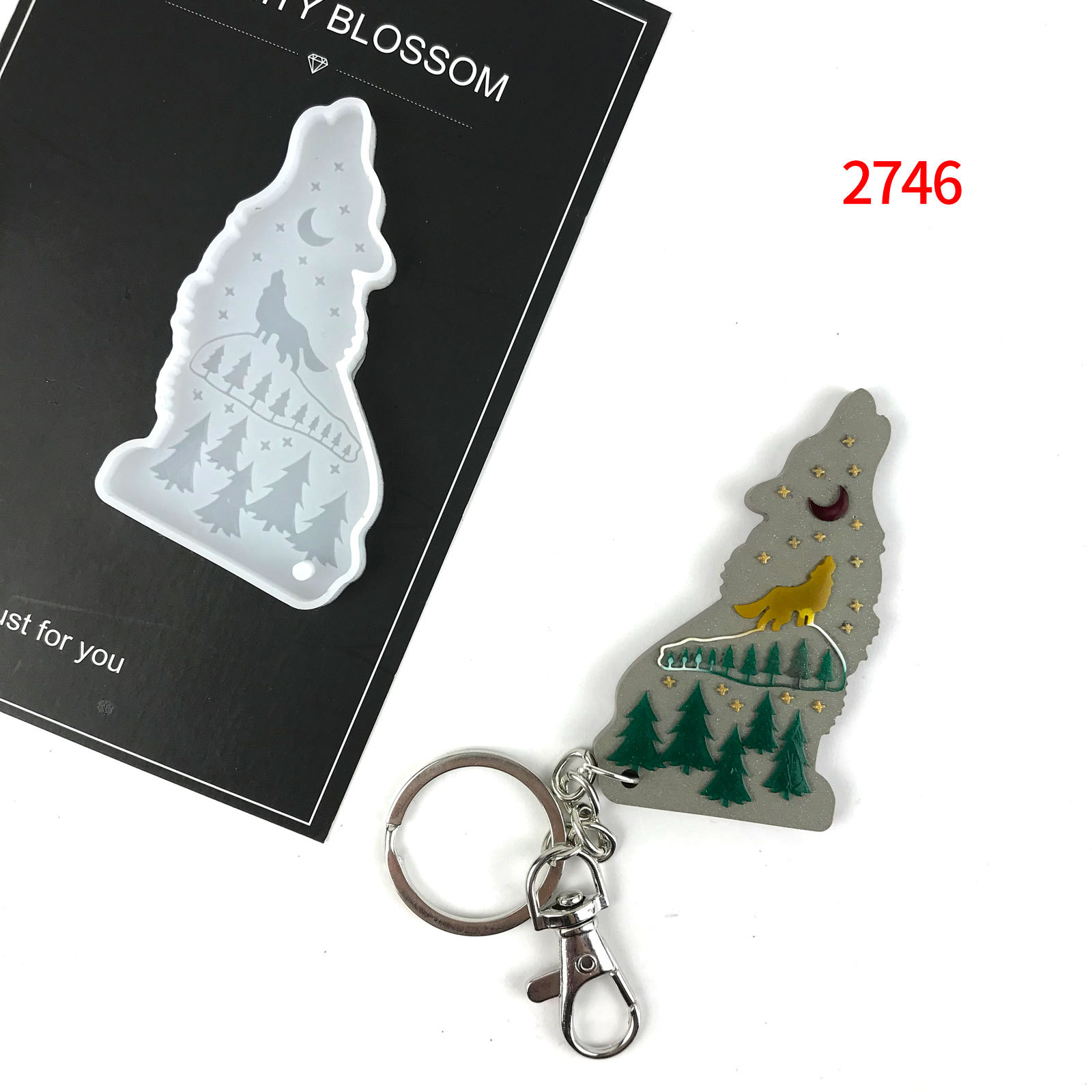 Wolf Paard Vormige Epoxyhars M - Wolf Jewelry & Watches Tampa recensie en prijs