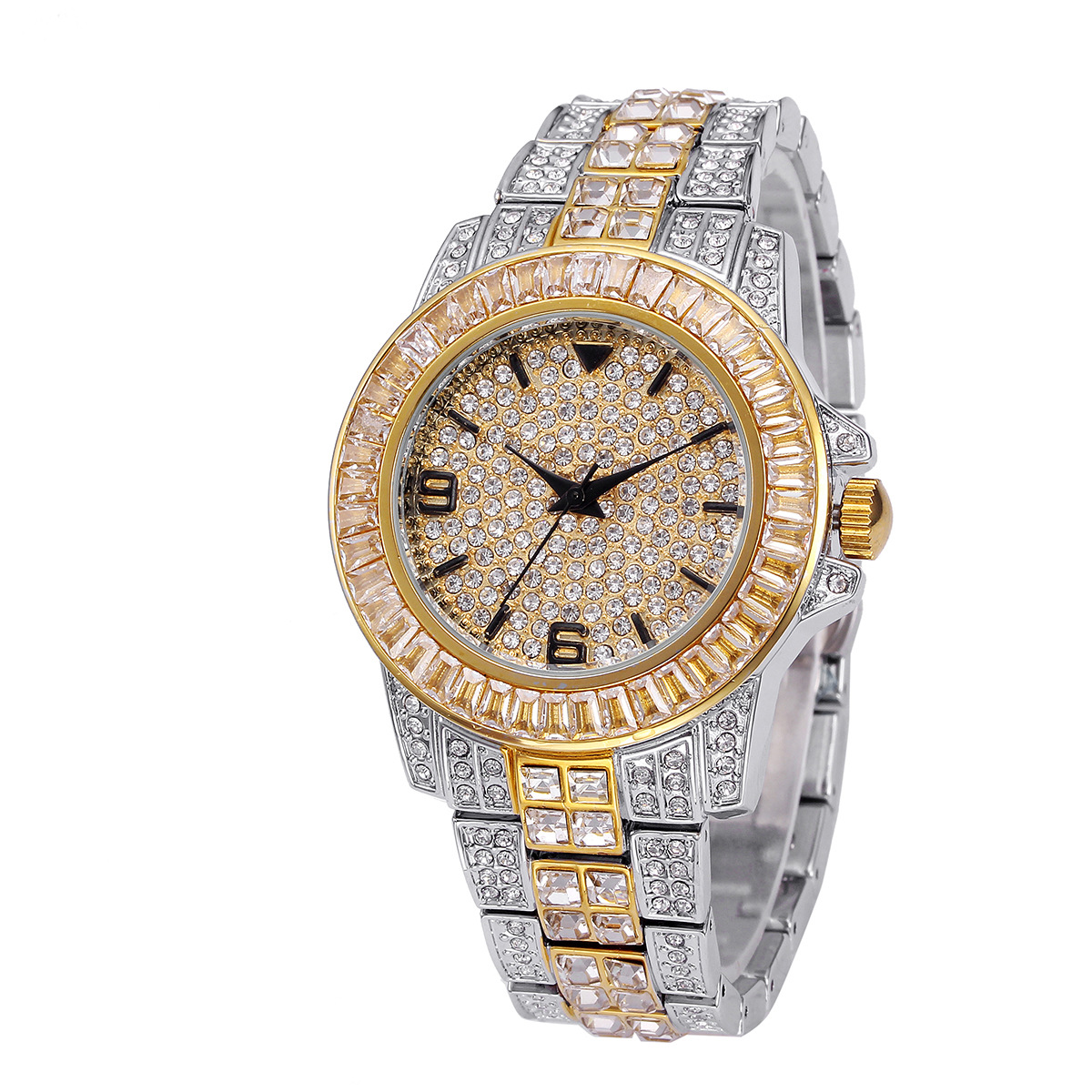 Luxe Volledig Stenen Kwarts Ho - Jewelry Watches Gold recensie en prijs