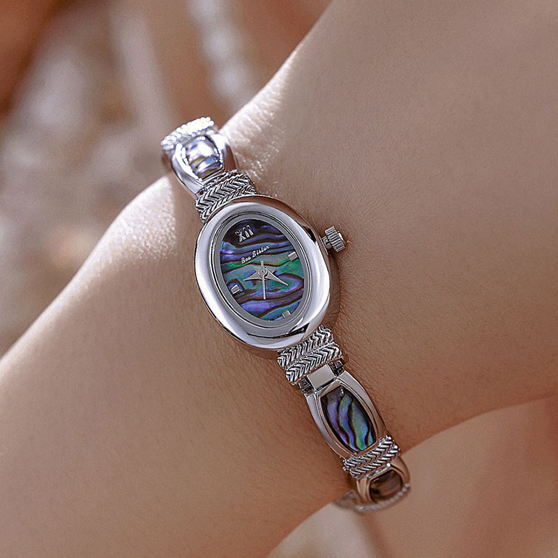 Ovale wijzerplaat damesarmband - Jewelry Watches Gold recensie en prijs