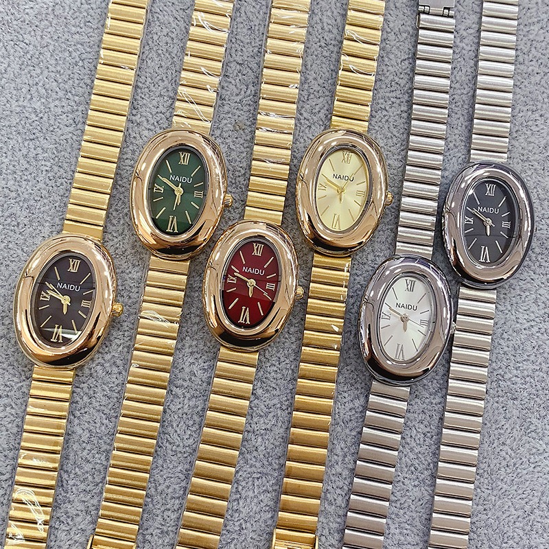 Luxe Merk Goud Ovale Vrouwen Q - Jewelry Watches Gold recensie en prijs