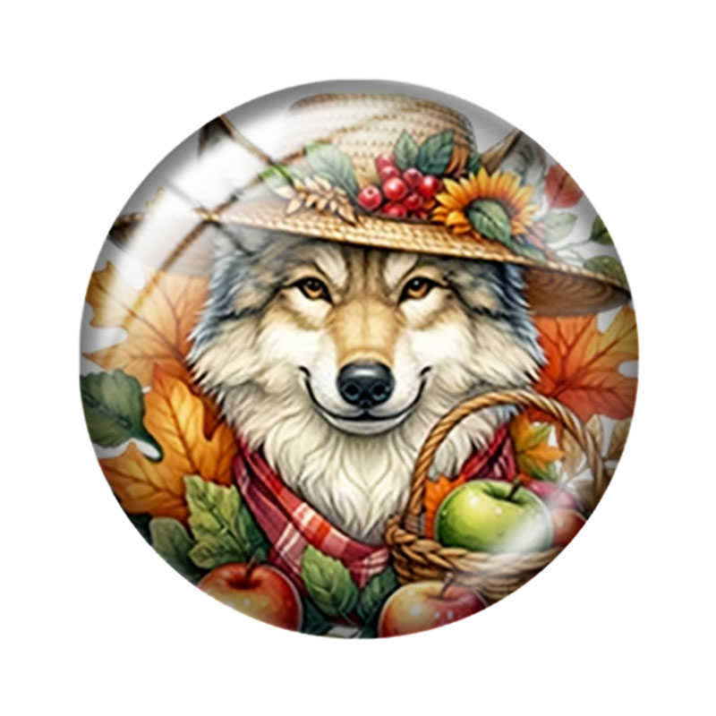Herfstbloem Wolf 12/18/20/25mm - Wolf Jewelry & Watches Tampa recensie en prijs