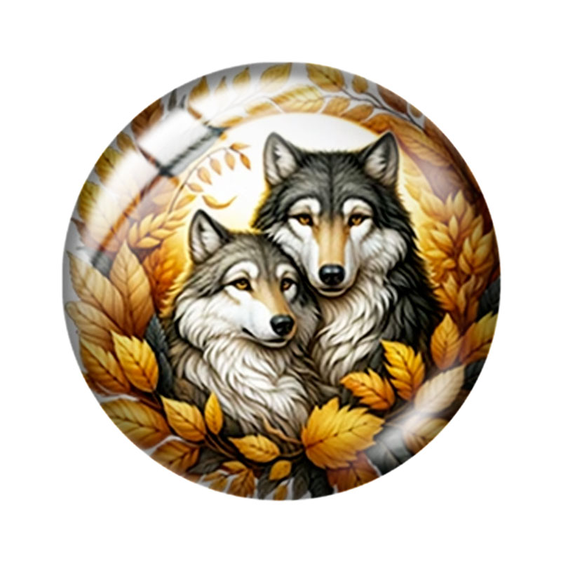 Herfstbloem Wolf 12/18/20/25mm - Wolf Jewelry & Watches Tampa recensie en prijs