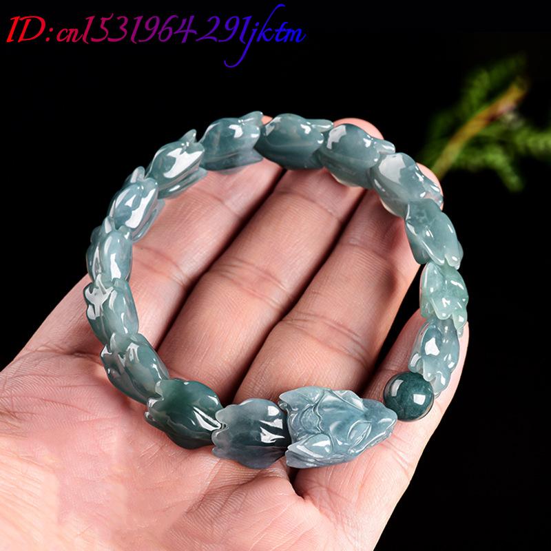 Blauwe Birmese Jadeïet Draak A - Jewelry & Watches Sp Z Oo Janów Lubelski recensie en prijs