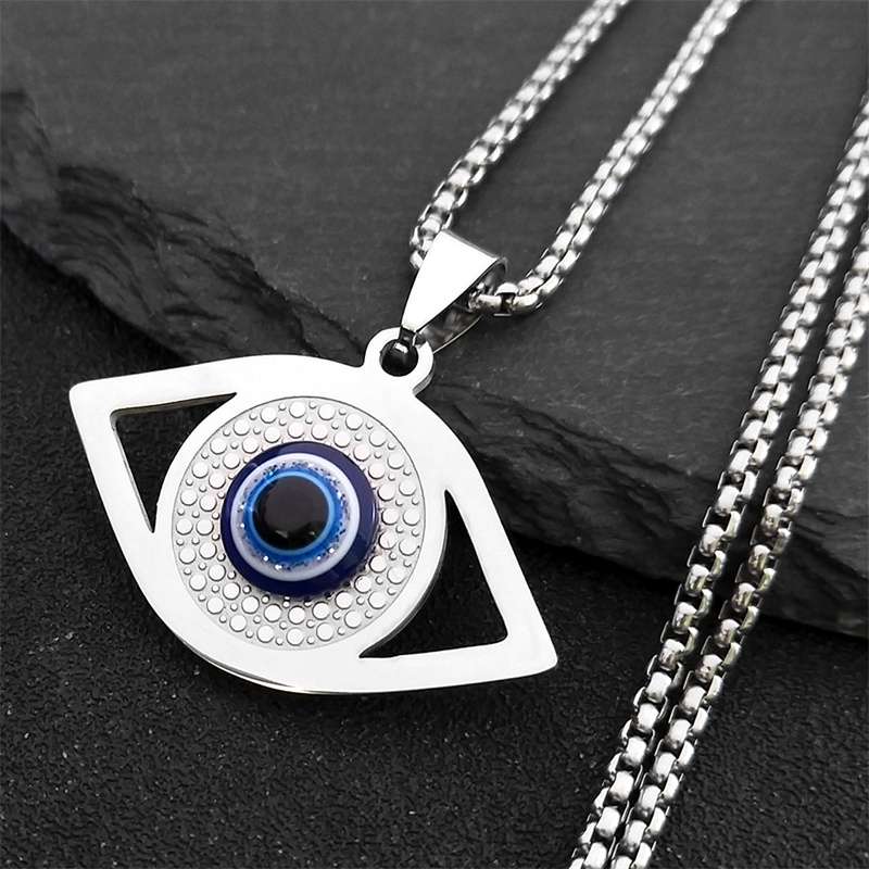 Islam Hamsa Evil Blue Eye kett - Jewelry & Watches Sp Z Oo Janów Lubelski recensie en prijs