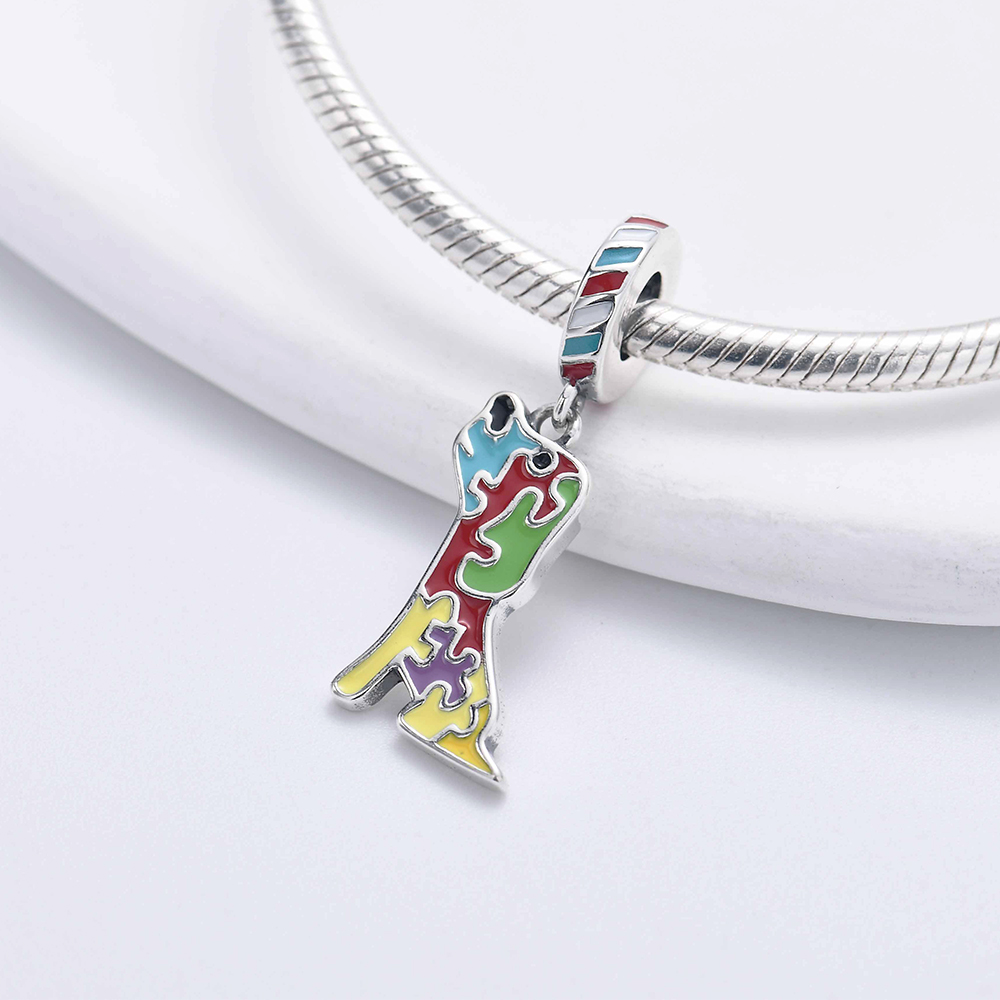 925 Sterling Zilver Huisdier K - Wolf Jewelry & Watches Tampa recensie en prijs