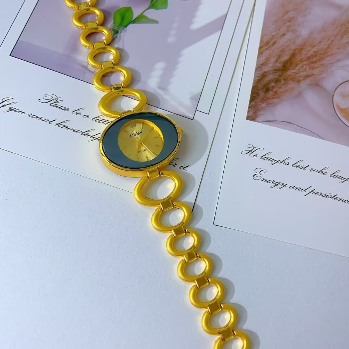Nieuwe Amerikaanse 24K Verguld - Jewelry Watches Gold recensie en prijs